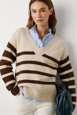 Jersey de punto Cecil Stripe