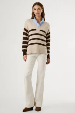 Jersey de punto Cecil Stripe
