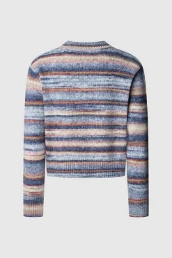 Jersey de punto Celeste Crew