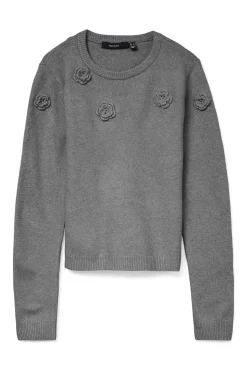 Jersey de punto cuello redondo Curve