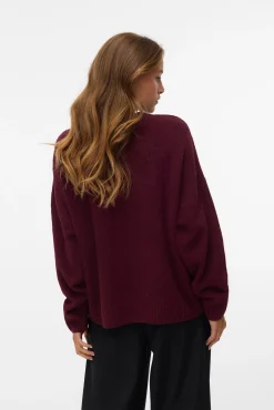 Jersey de punto cuello redondo