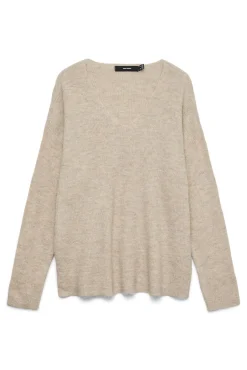 Jersey de punto fino de mujer con brillos