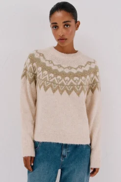 Jersey jacquard Fair Isle