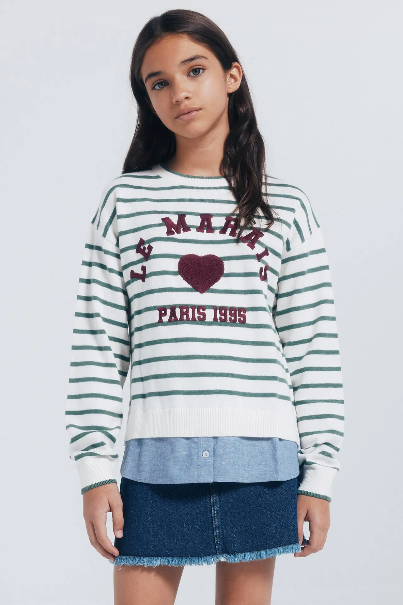 Jersey “Le Marais” Corazón niña