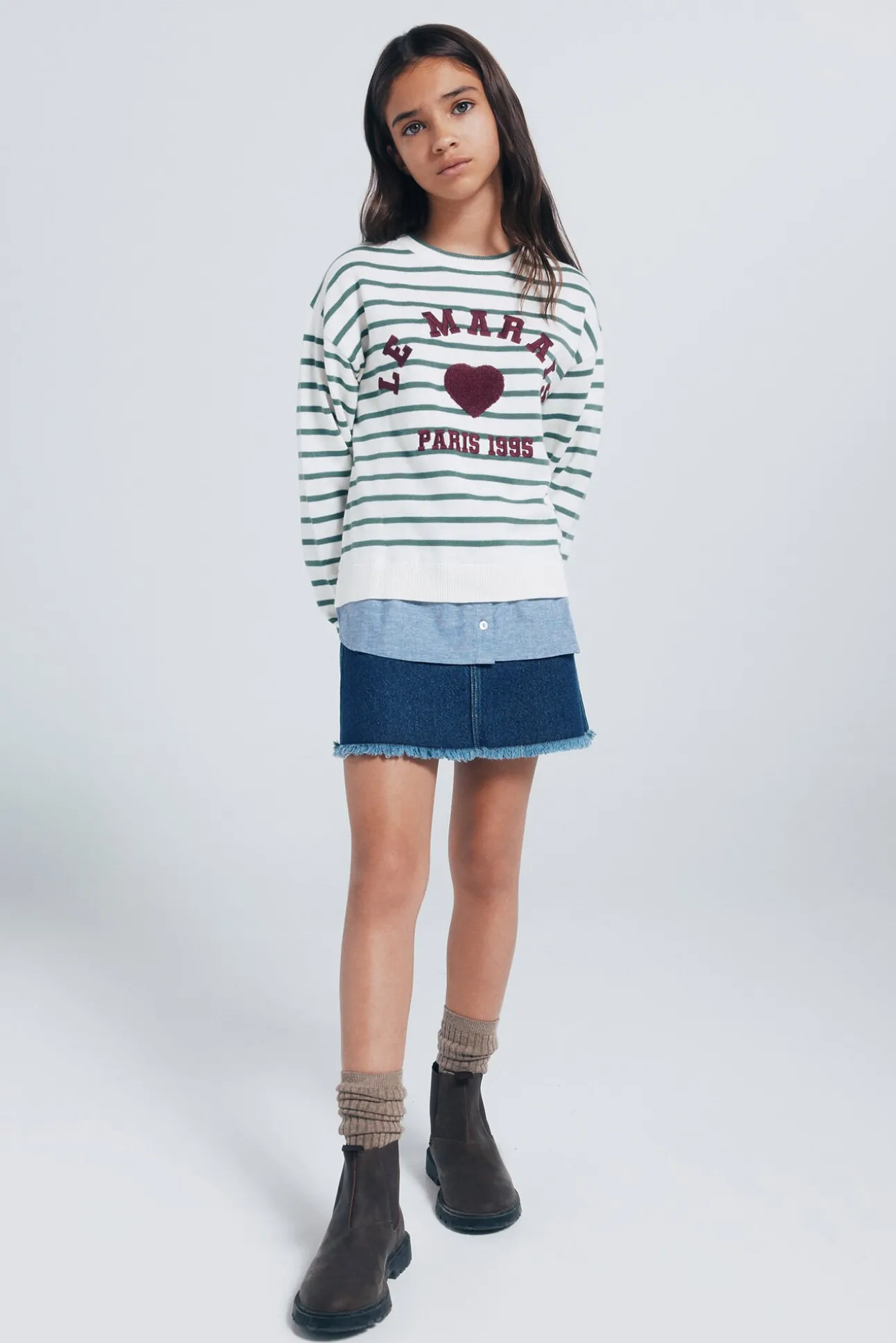 Jersey “Le Marais” Corazón niña