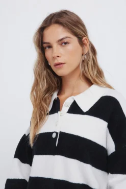 Jersey polo bordado