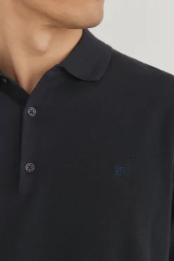 Jersey polo premium manga corta algodón