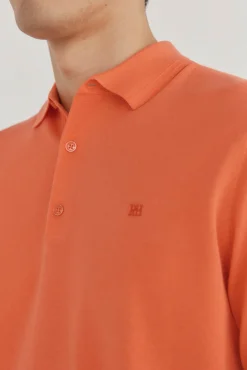 Jersey polo premium manga corta algodón