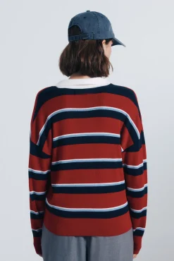 Jersey polo rayas