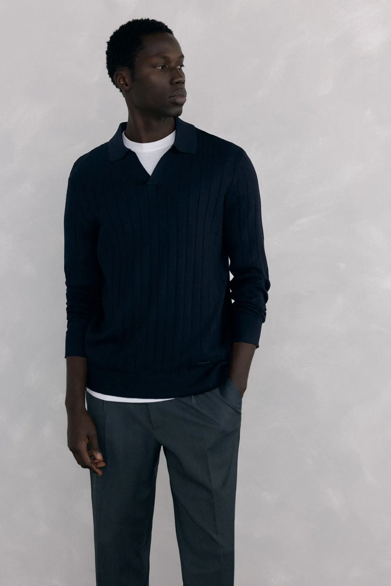 Jersey premium estructura algodón seda cashmere