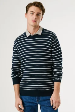 Jersey Punto Rayas Fit Regular