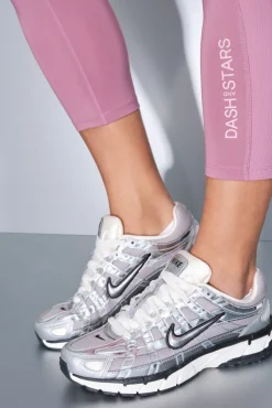 Leggings 4D STRETCH crop rosa