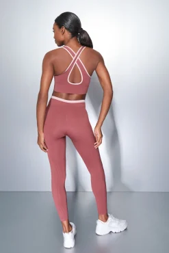 Leggings largos SEAMLESS COMFORT rosa