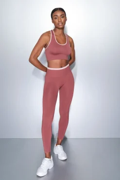 Leggings largos SEAMLESS COMFORT rosa
