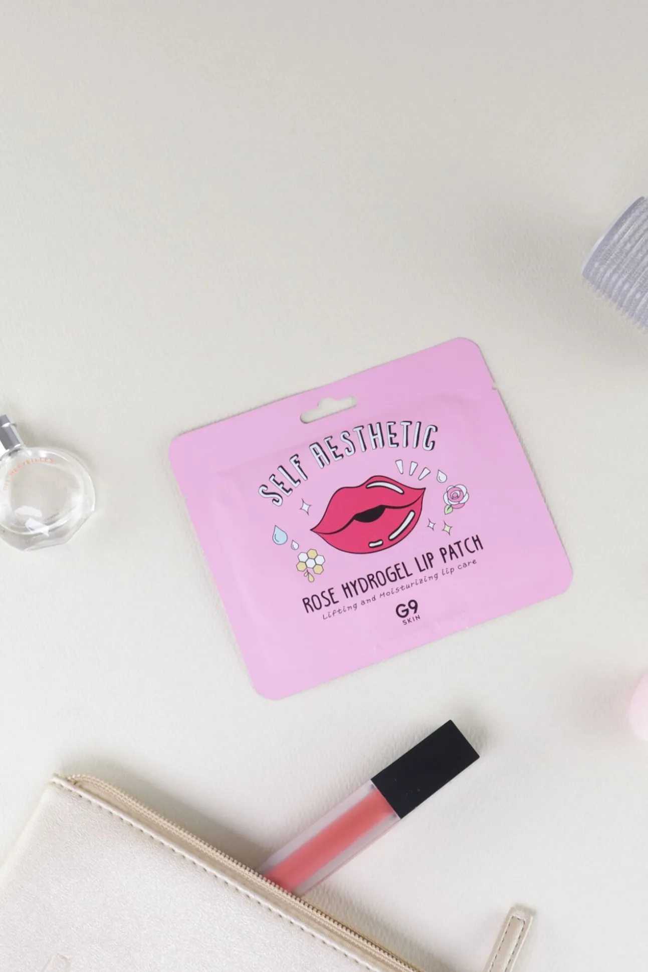 Mascarilla labios Self Aesthetic Rose Hydrogel