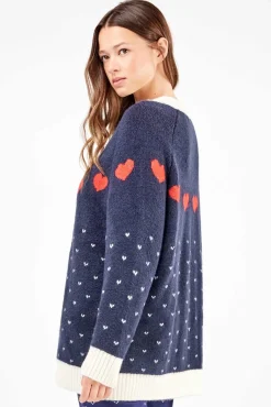 Maxi rebeca tricot