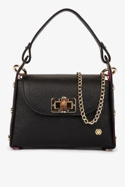 Mini bolso tachas piel