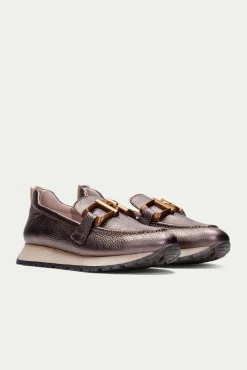 Mocasín deportivo adorno metalizado KANSAS