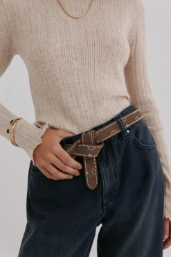 Nidia. Top con detalle de ondas