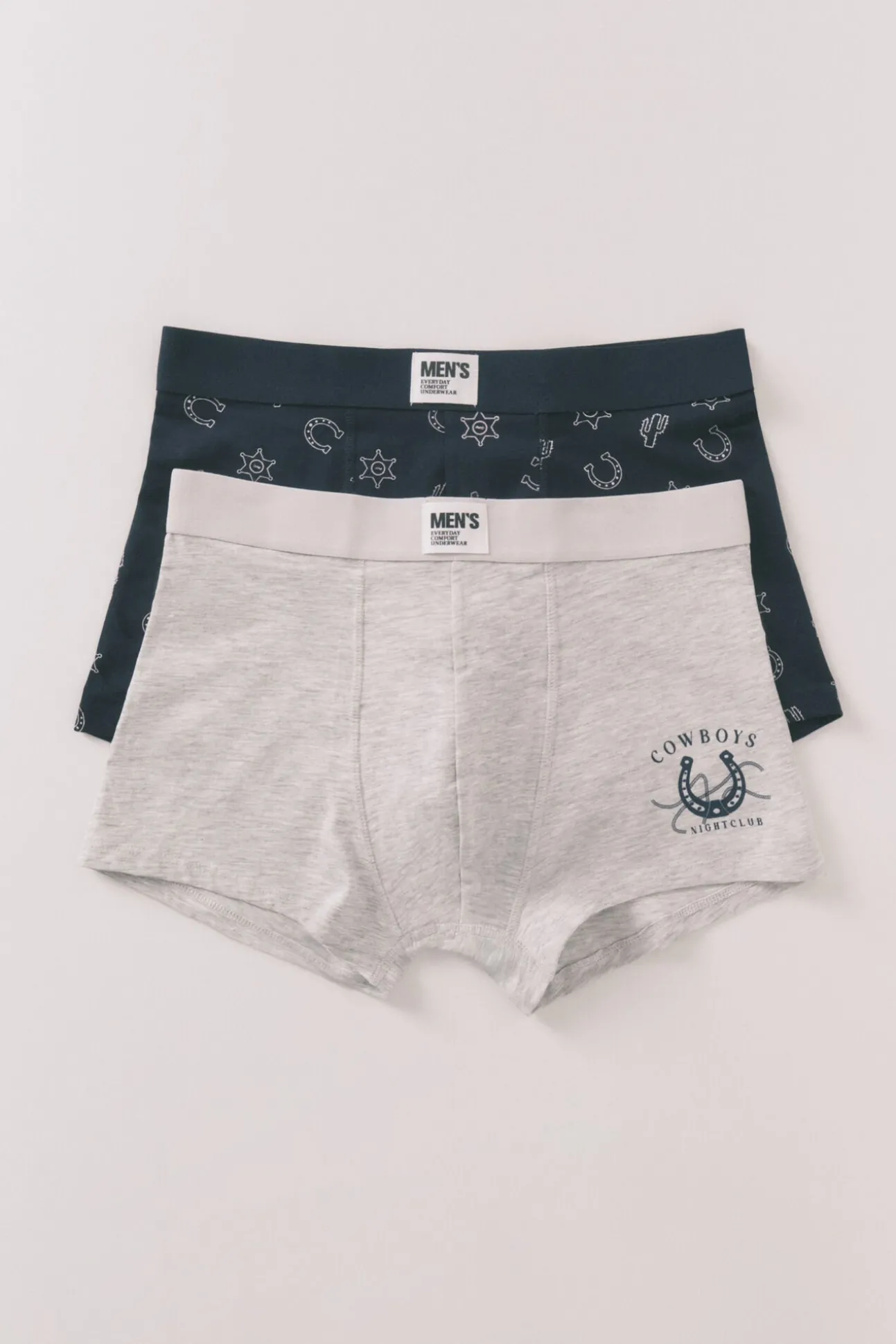 Pack 2 boxers country azul