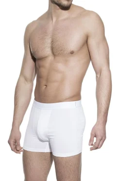 Pack de 3 bóxers algodón orgánico blancos