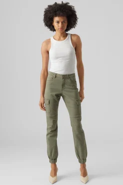 Pantalón cargo tobillero