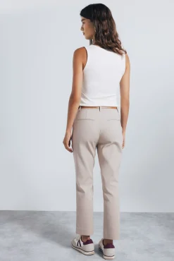Pantalón chino recto