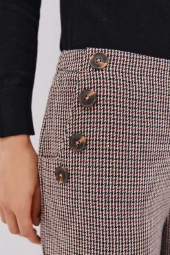 Pantalón de mujer crop y ancho