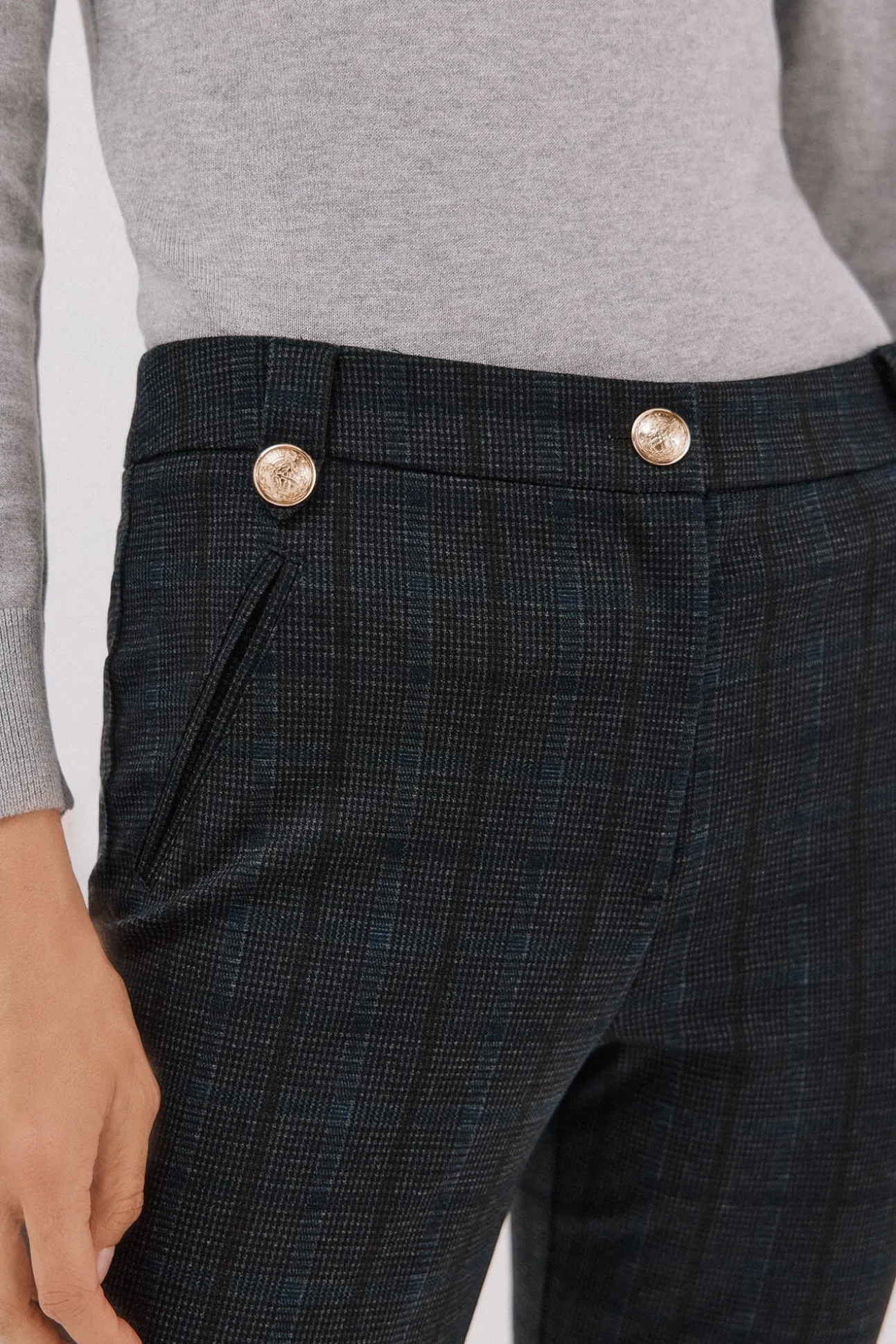Pantalón de mujer de punto