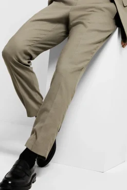 Pantalón de traje Slim Fit confeccionado con lana.