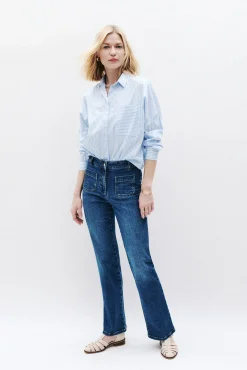 Pantalón denim clásico
