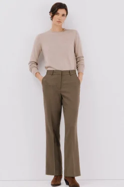 Pantalón flare vestir