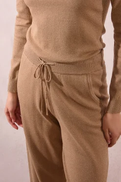 Pantalón largo de tiro alto