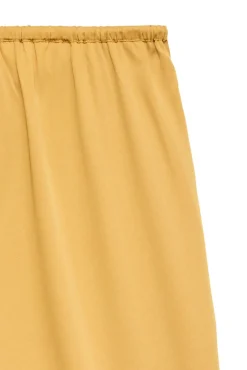 Pantalón largo satinado