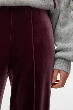 Pantalón largo terciopelo