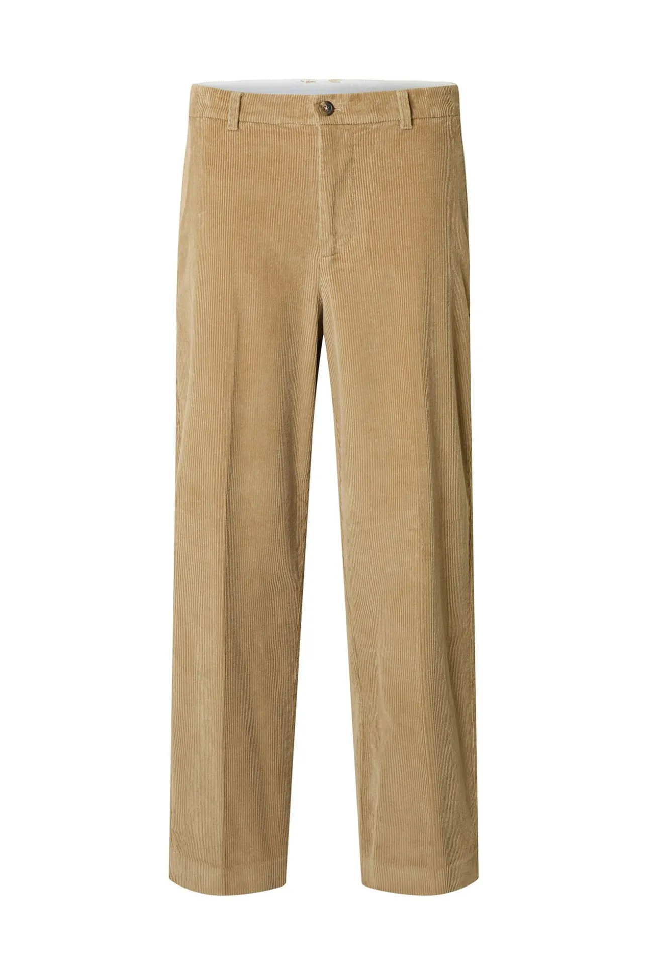 Pantalón pana fit relajado