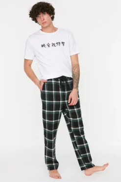 Pantalón pijama largo unisex cuadros