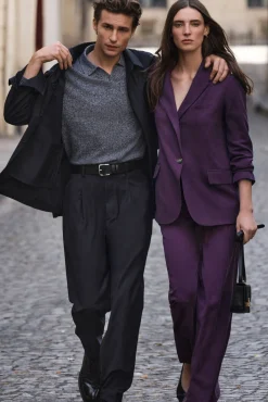 Pantalón recto traje