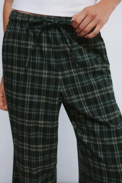 Pantalones jogger cuadros