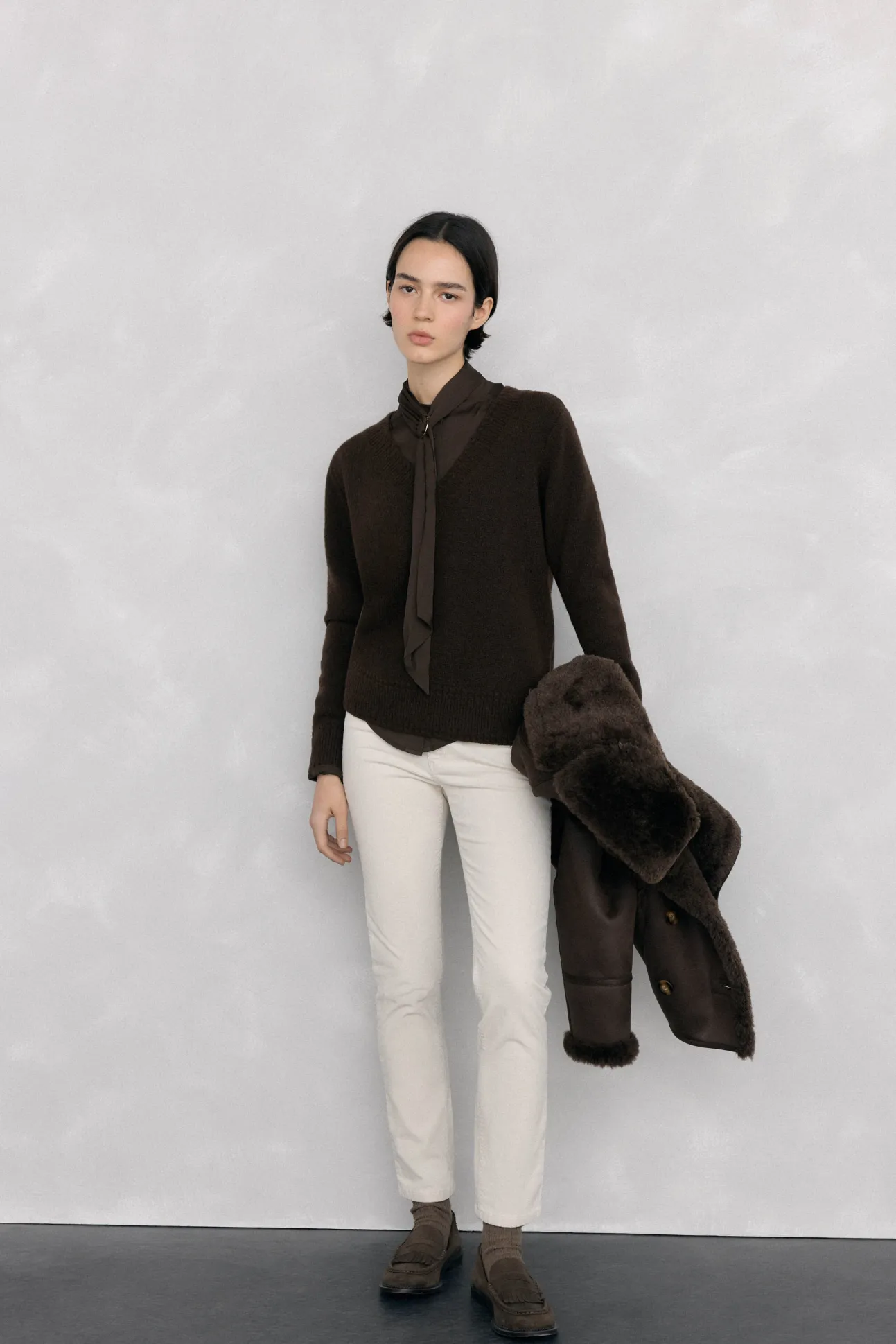 Pantalones pana push up