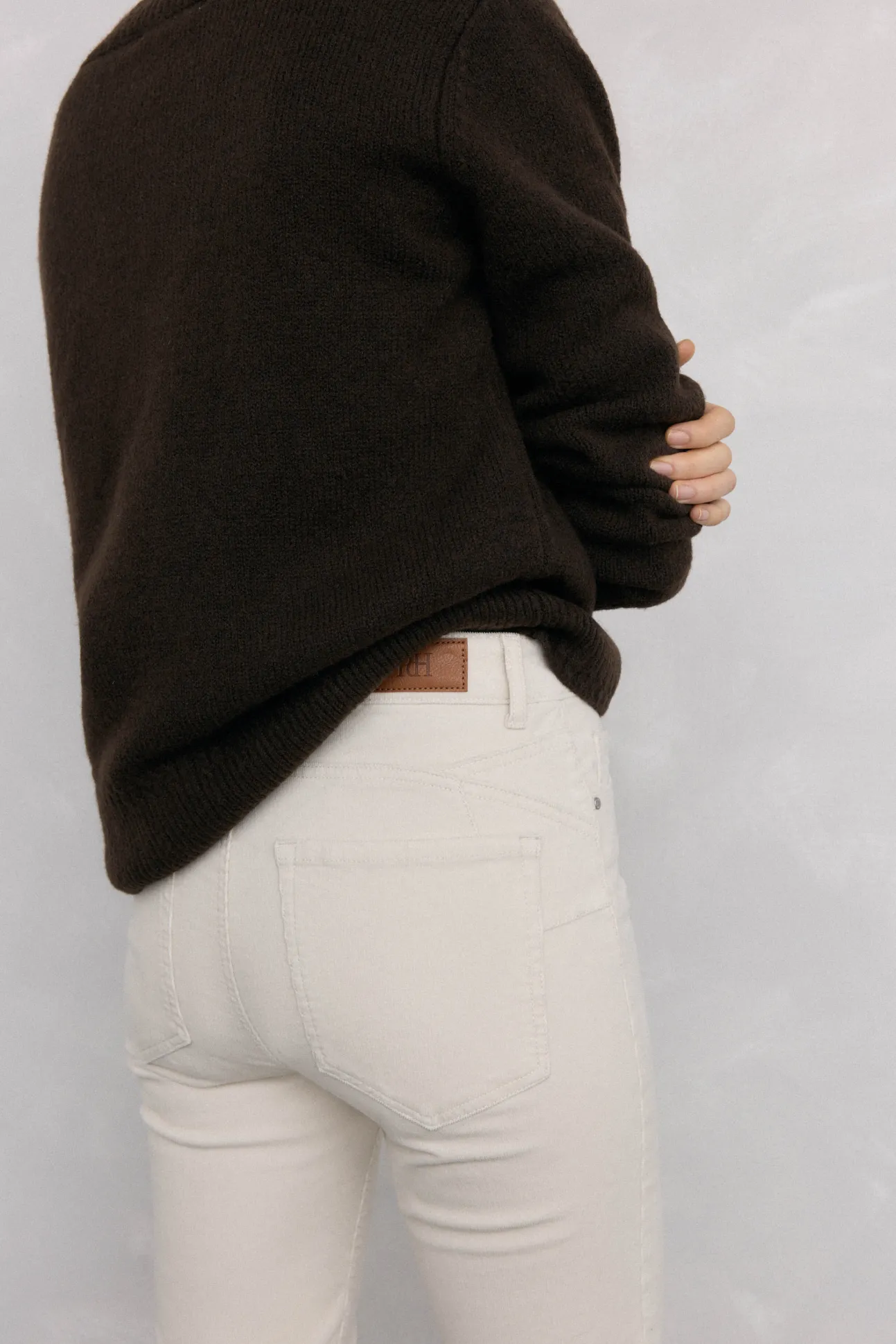Pantalones pana push up