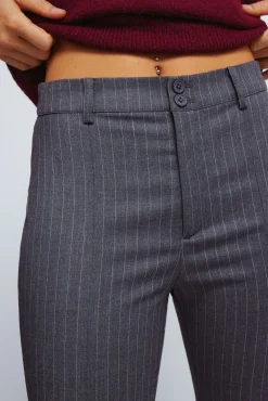 Pantalones rayas flare