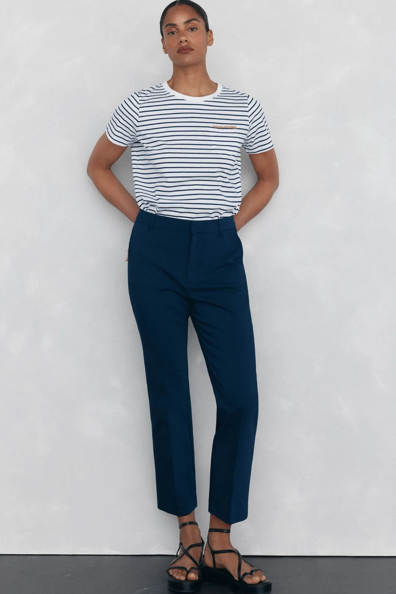 Pantalones straight classic