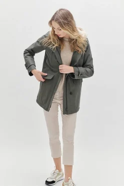 Parka 100% algodón