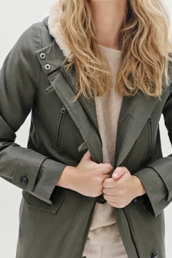 Parka 100% algodón
