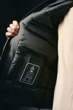 Parka acolchada capucha