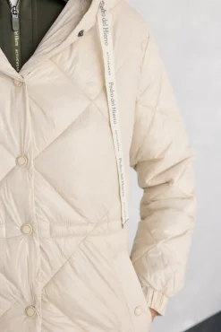 Parka acolchada capucha