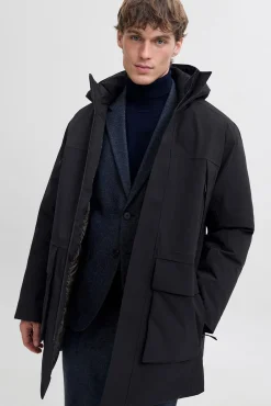 Parka clásica con capucha