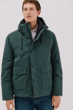 Parka con capucha