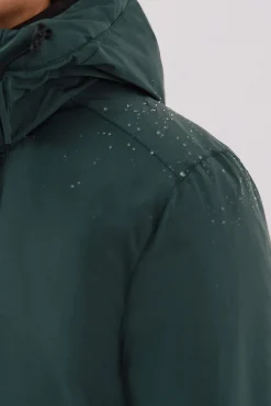 Parka con capucha